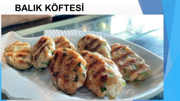 BALIK KÖFTESİ