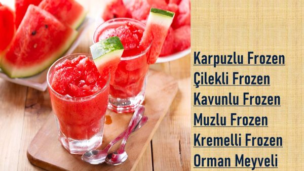 SOGUK FROZEN İÇECEKLER